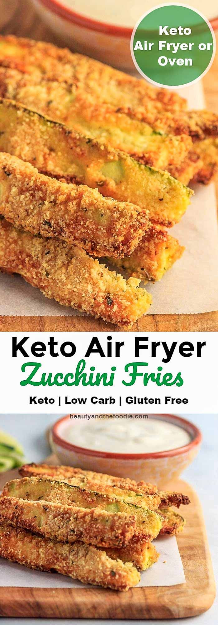 Air Fryer Squash And Zucchini Keto
 Keto Air Fryer Zucchini Fries