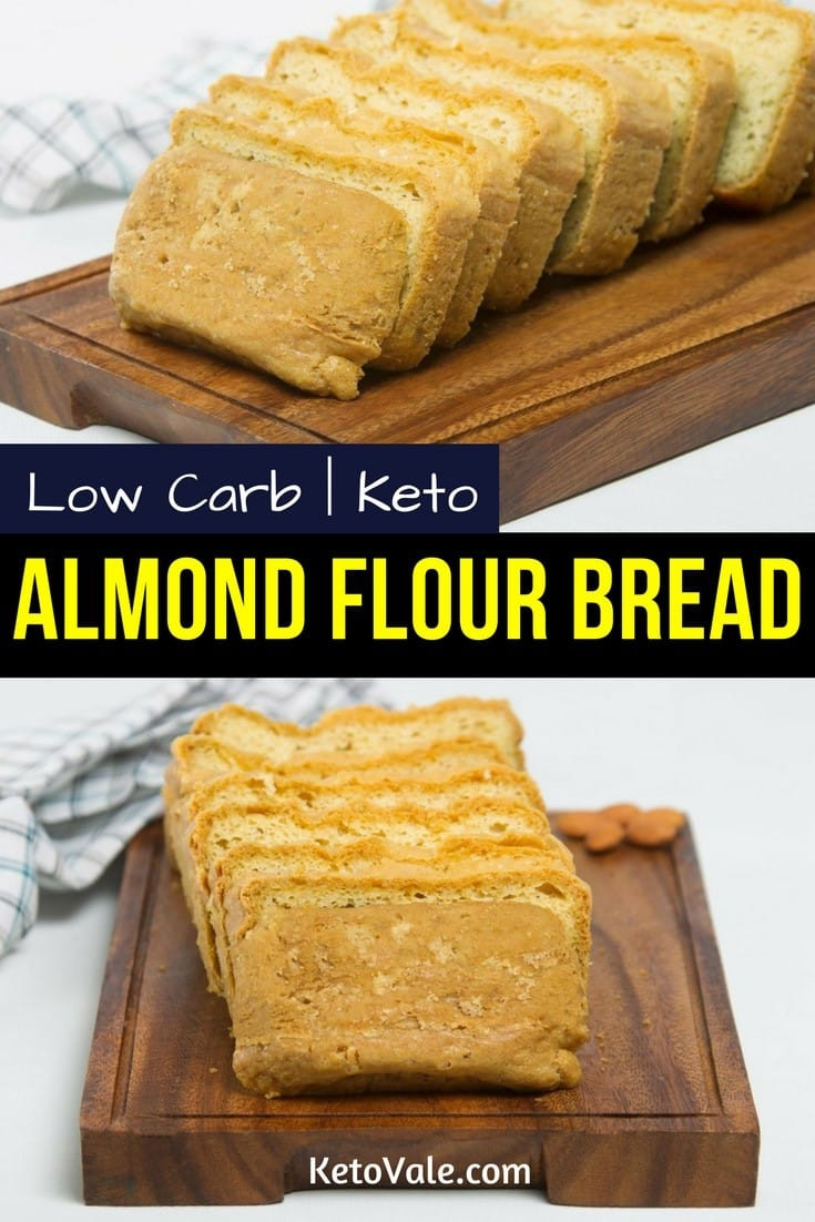 Almond Bread Keto
 Almond Flour Bread Gluten Free Low Carb Recipe