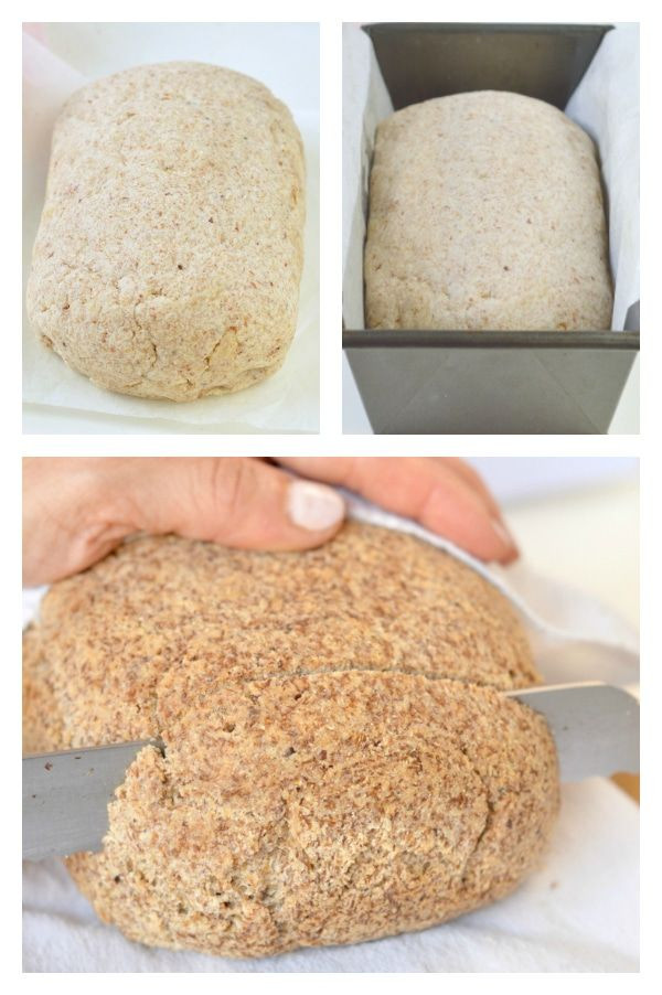 Almond Flour Psyllium Husk Bread
 Keto bread loaf No Eggs Low Carb with coconut flour