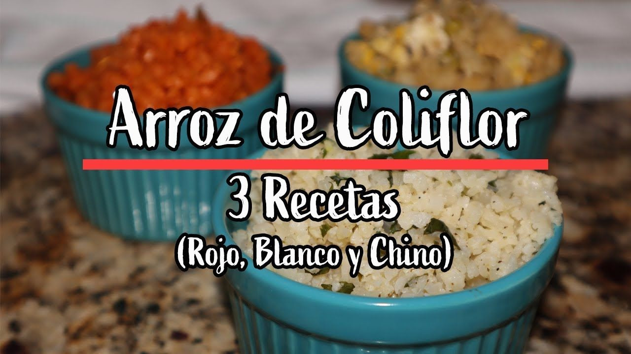 Arroz De Coliflor Recetas Keto Videos
 3 RECETAS DE ARROZ DE COLIFLOR Low carb