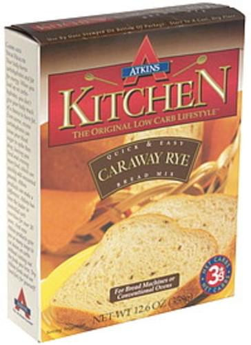 Atkins Bread Mix
 Atkins Caraway Rye Quick & Easy Bread Mix 12 6 oz