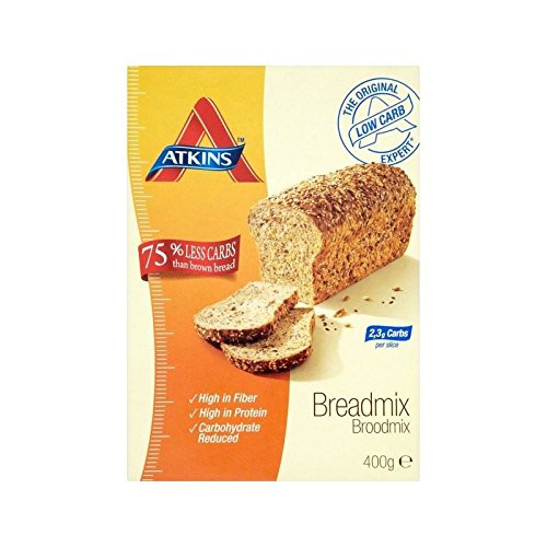 Atkins Bread Mix
 Atkins Day Break Wholegrain Bread Mix 400g Buy line in