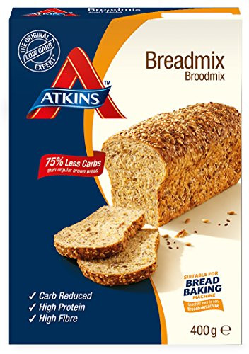 Atkins Bread Mix
 Atkins Day Bread Mix 1x400g by Day Break Buy line in