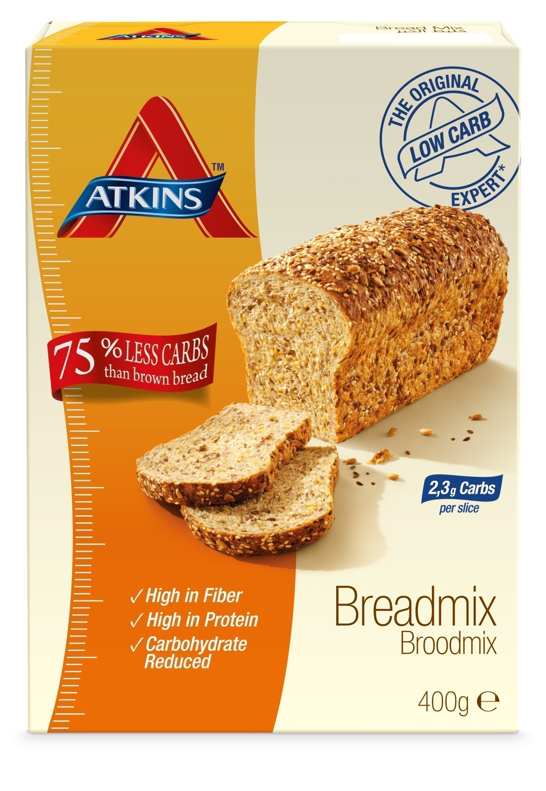 Atkins Bread Mix
 Atkins Day Break Broodmix Afvallen met Bregje