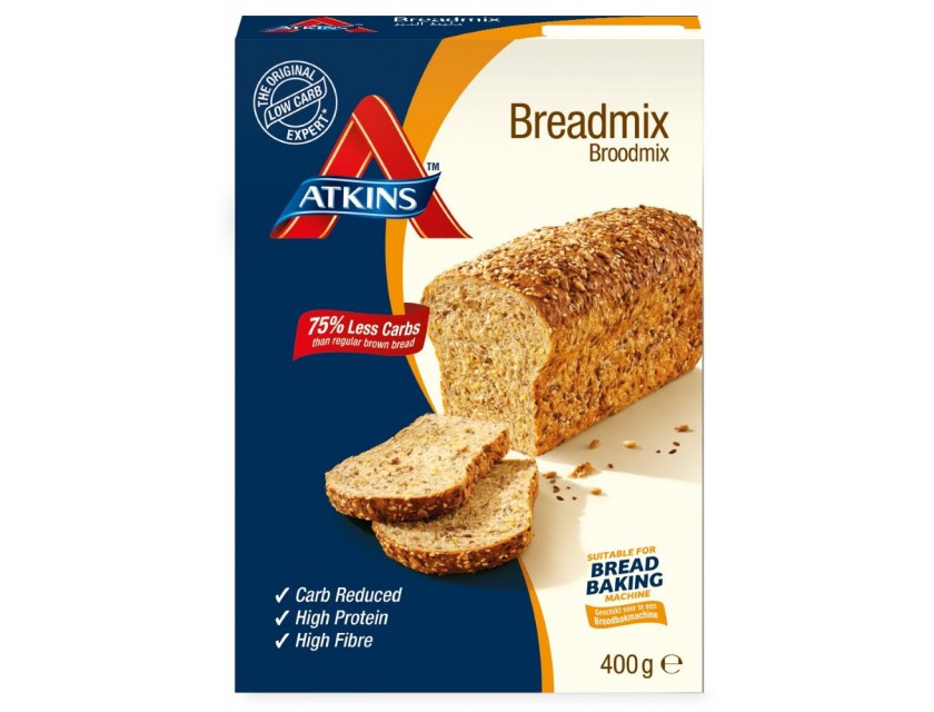 Atkins Bread Mix
 Atkins Brot Backmischung Vollkornbrot Low Carb