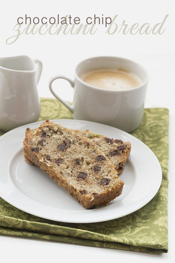 Atkins Zucchini Bread
 Best Ever Low Carb Zucchini Bread with chocolate chips