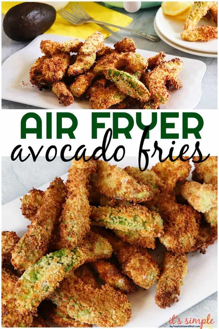 Avocado Fries Air Fryer Keto
 Air Fryer Avocado Fries Keto Fries Low Carb & Gluten