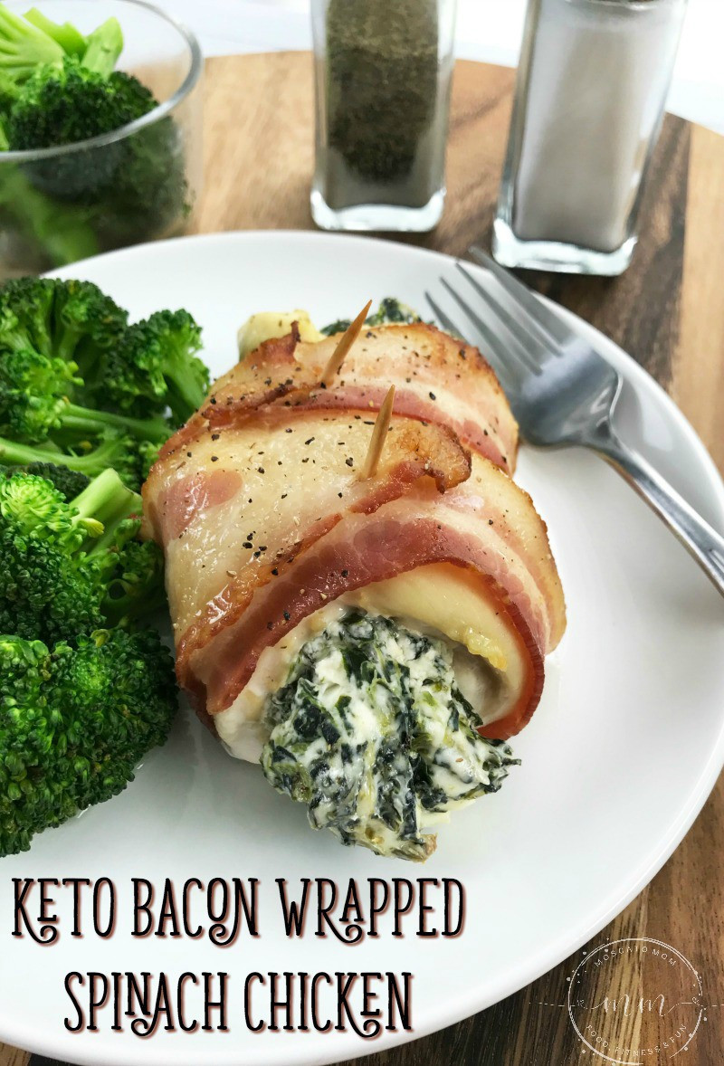 Bacon Wrapped Chicken Keto
 Keto Bacon Wrapped Stuffed Chicken Breast Recipe