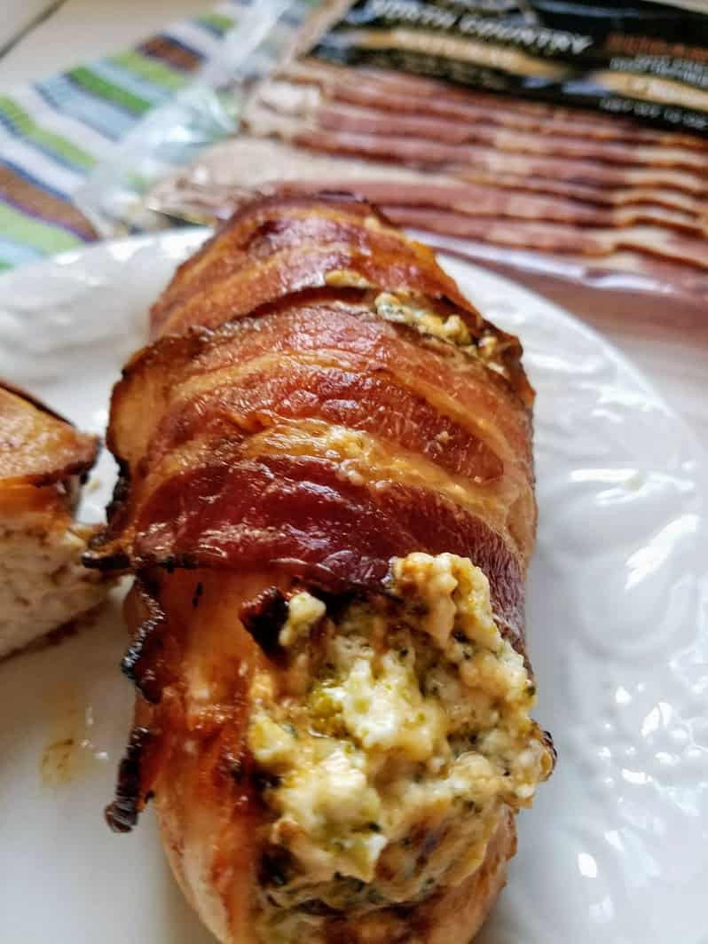 Bacon Wrapped Chicken Keto
 Keto Stuffed Bacon Wrapped Chicken & Video Moore or Less