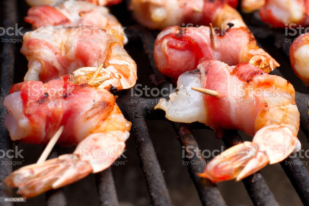 Bacon Wrapped Shrimp Keto
 Low Carb Keto Bacon Wrapped Shrimp A Grill Stock