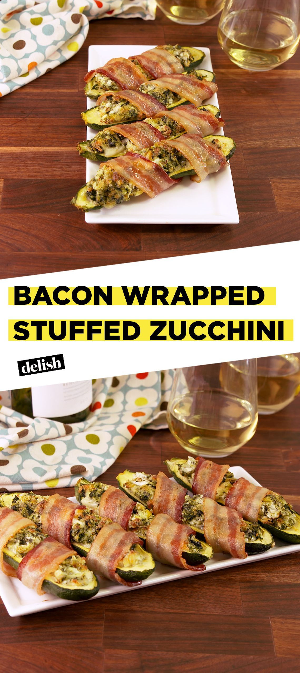 Bacon Wrapped Zucchini Keto
 Bacon Wrapped Stuffed Zucchini Recipe