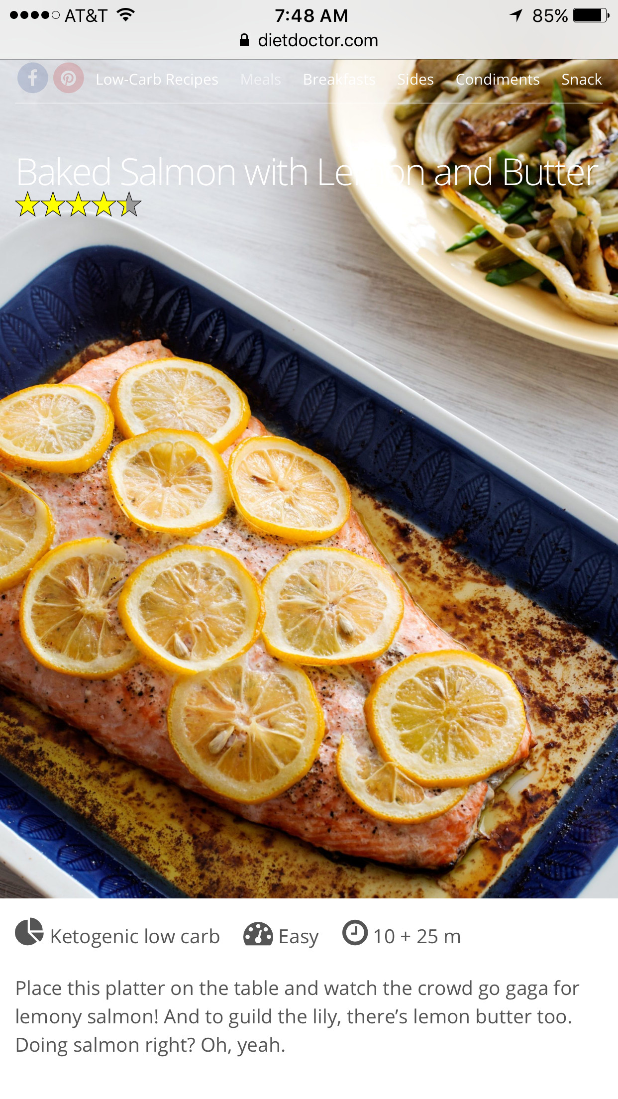 Baked Salmon Keto
 Pin by Whitney Lyles on Keto