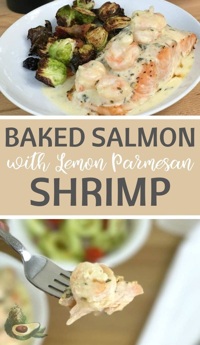 Baked Salmon Keto
 This Baked Salmon With Lemon Parmesan Shrimp is a keto