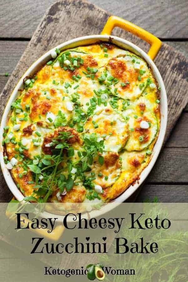 Baked Zucchini Keto
 Easy Zucchini Casserole Cheesy Low Carb Keto and