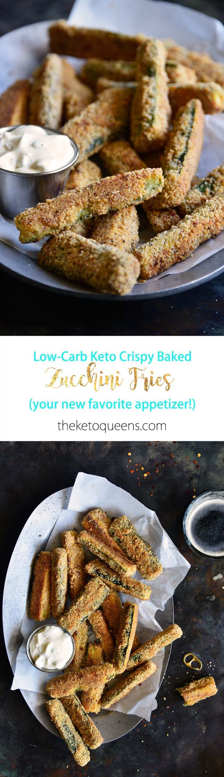 Baked Zucchini Keto
 Low Carb Keto Crispy Baked Zucchini Fries Recipe