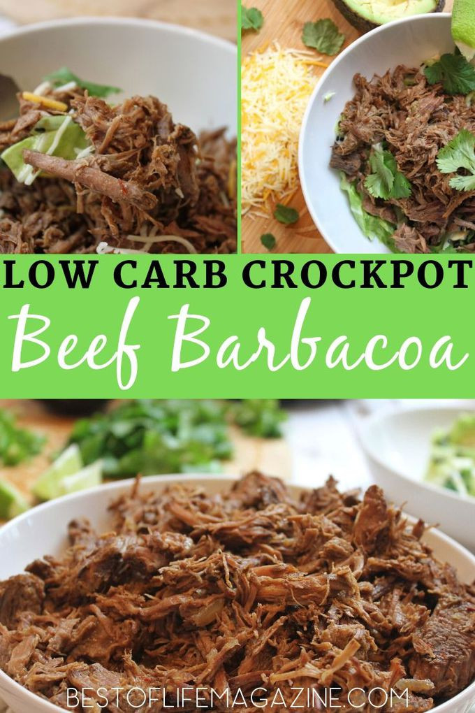 Barbacoa Crock Pot Keto
 Low Carb Crock Pot Beef Barbacoa The Best of Life Magazine