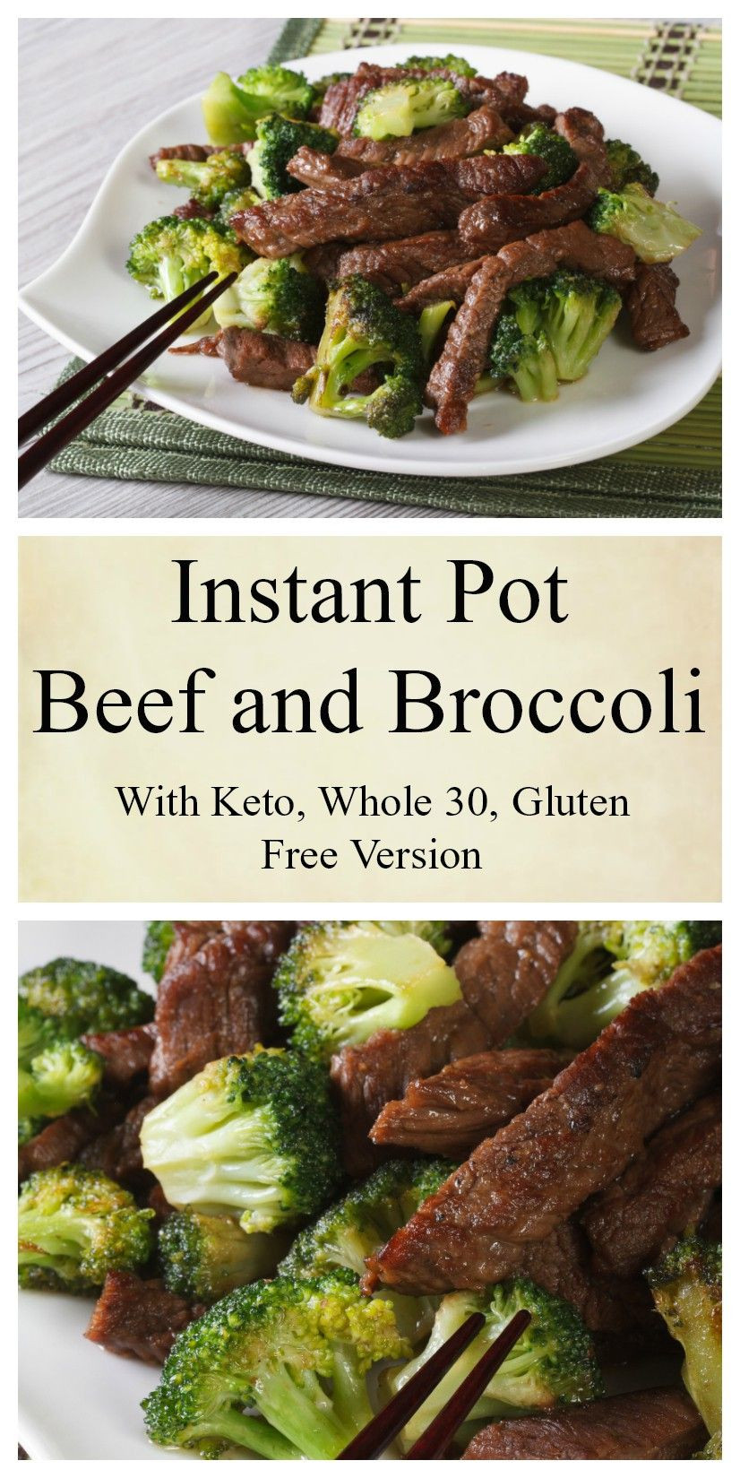 Beef And Broccoli Crock Pot Keto
 Instant Pot Beef and Broccoli with Keto Option