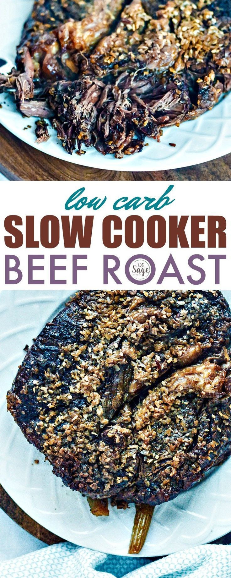 Beef Chuck Roast Recipes Crockpot Keto
 Low Carb Chuck Roast Slow Cooker Roast Beef keto