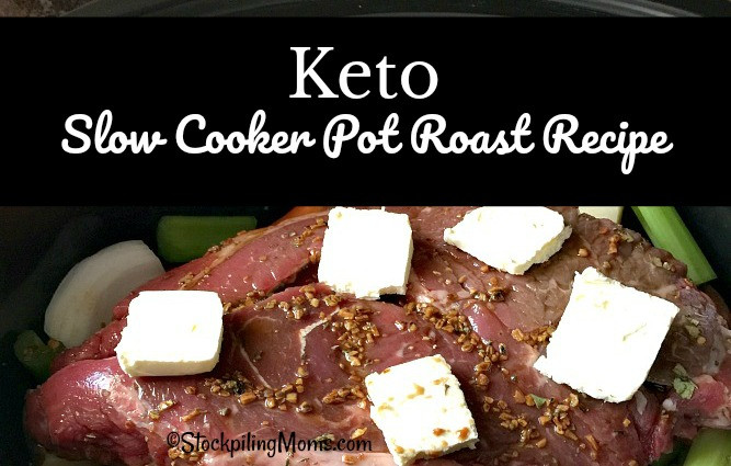 Beef Chuck Roast Recipes Slow Cooker Keto
 Keto Slow Cooker Pot Roast Recipe