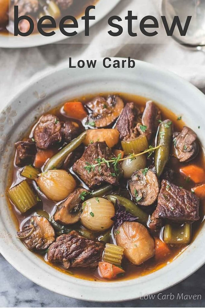 Beef Keto Recipes
 Amazing Low Carb Beef Stew Gluten free Keto Whole30