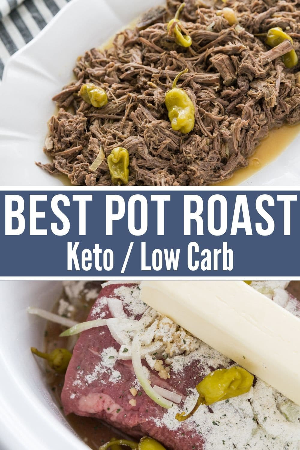 Beef Shoulder Roast Crock Pot Keto
 Crock Pot Low Carb Keto Pot Roast Recipe Mississippi