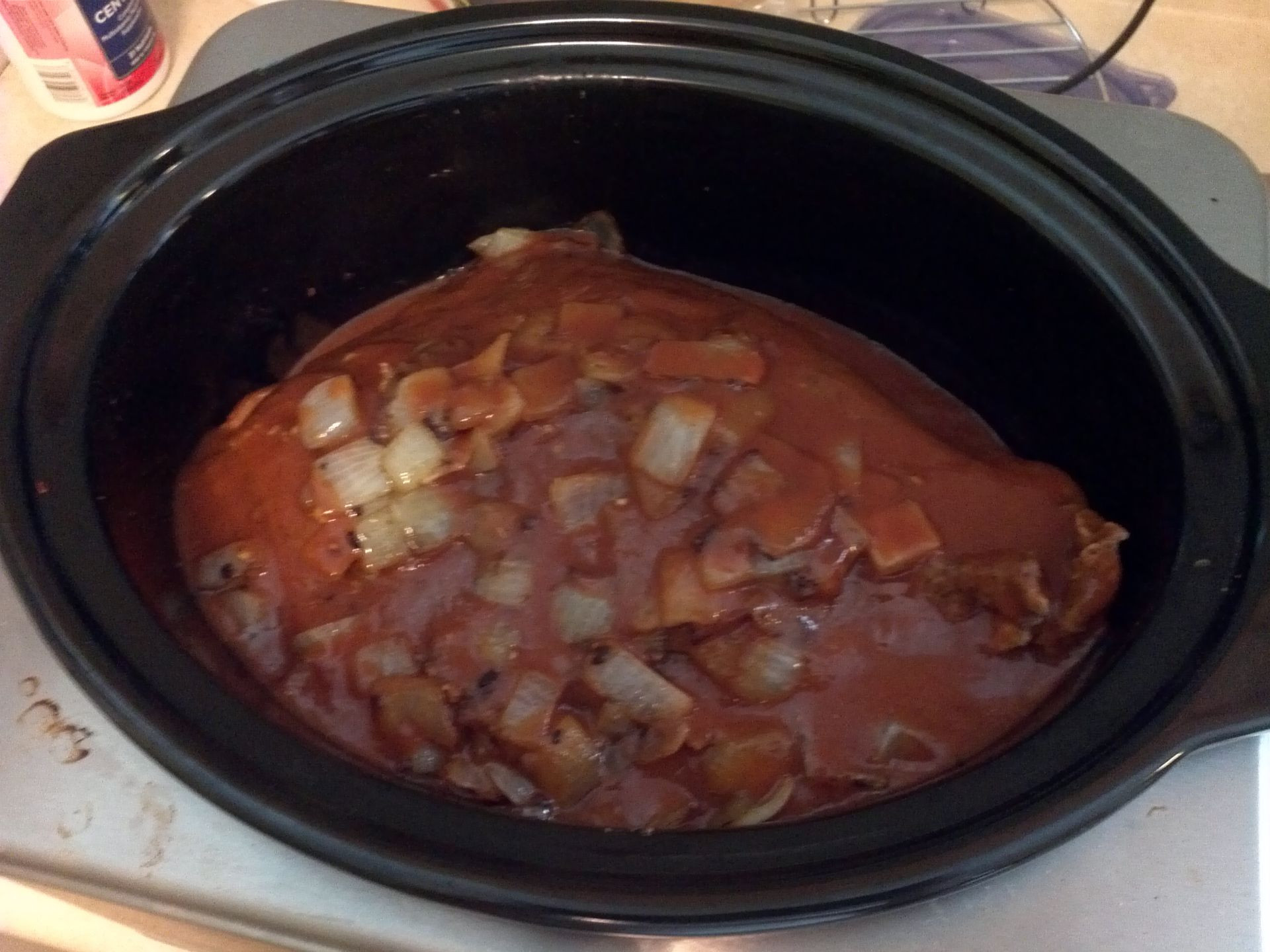 Beef Shoulder Roast Crock Pot Keto
 BBQ Pot Roast Caveman Keto