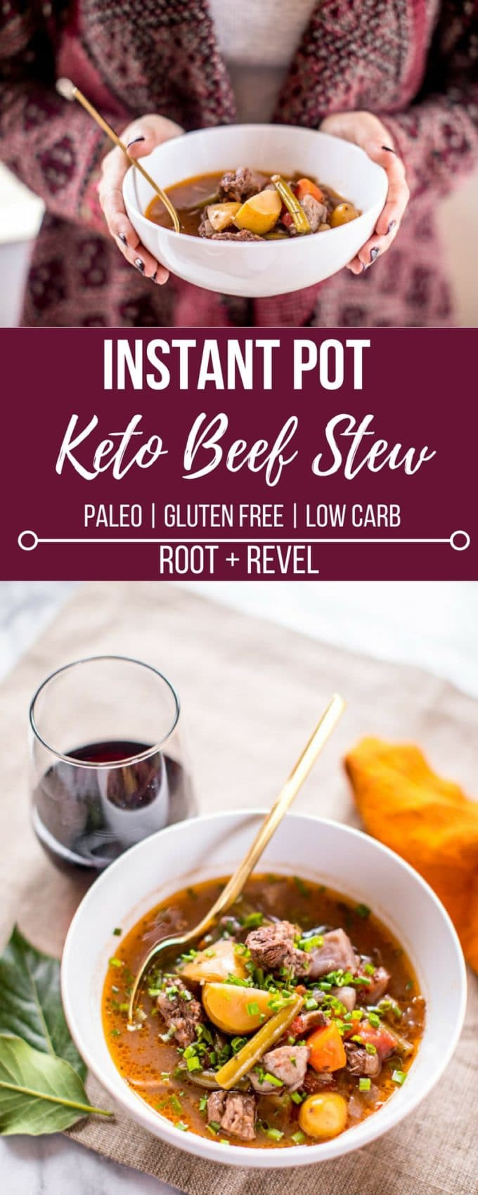 Beef Stew Meat Recipes Instant Pot Keto
 Keto Beef Stew in the Instant Pot or Slow Cooker