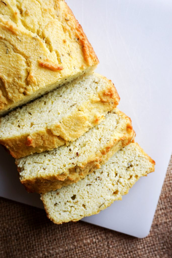 Best Keto Bread Coconut Flour
 Rosemary and Garlic Coconut Flour Bread KetoConnect
