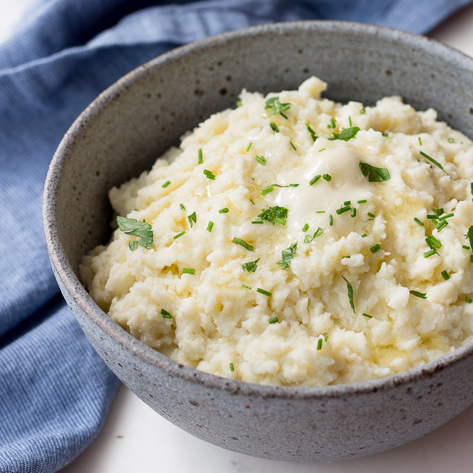 Best Mashed Cauliflower Keto
 Fluffy Low Carb Mashed Cauliflower with Celery Root Keto