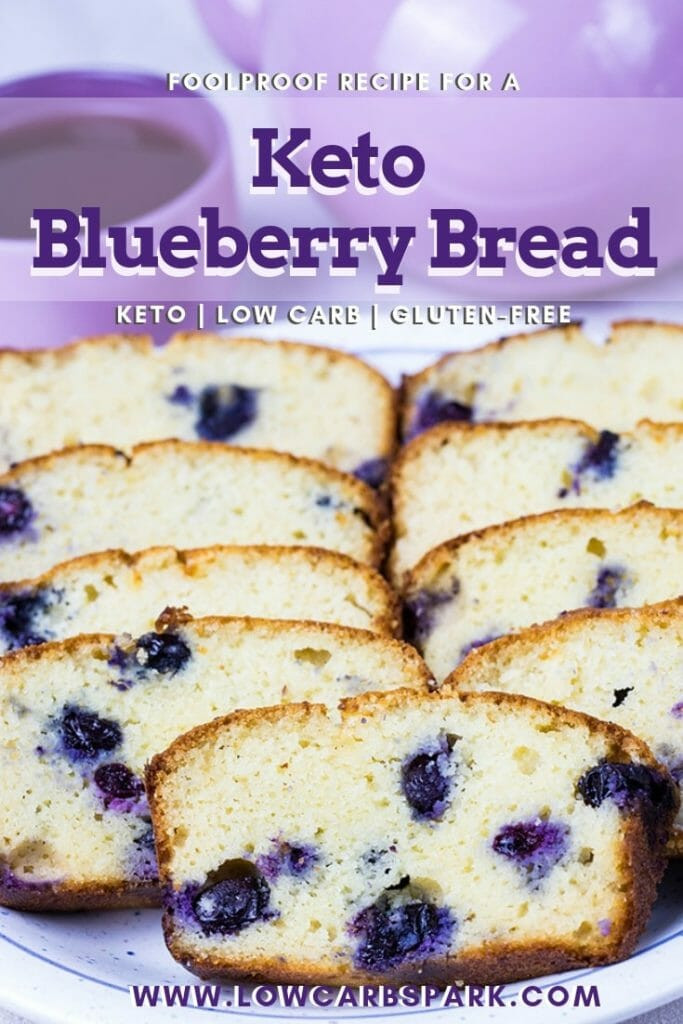 Blueberry Keto Recipes
 Easy Keto Blueberry Bread Low Carb Recipe Low Carb Spark