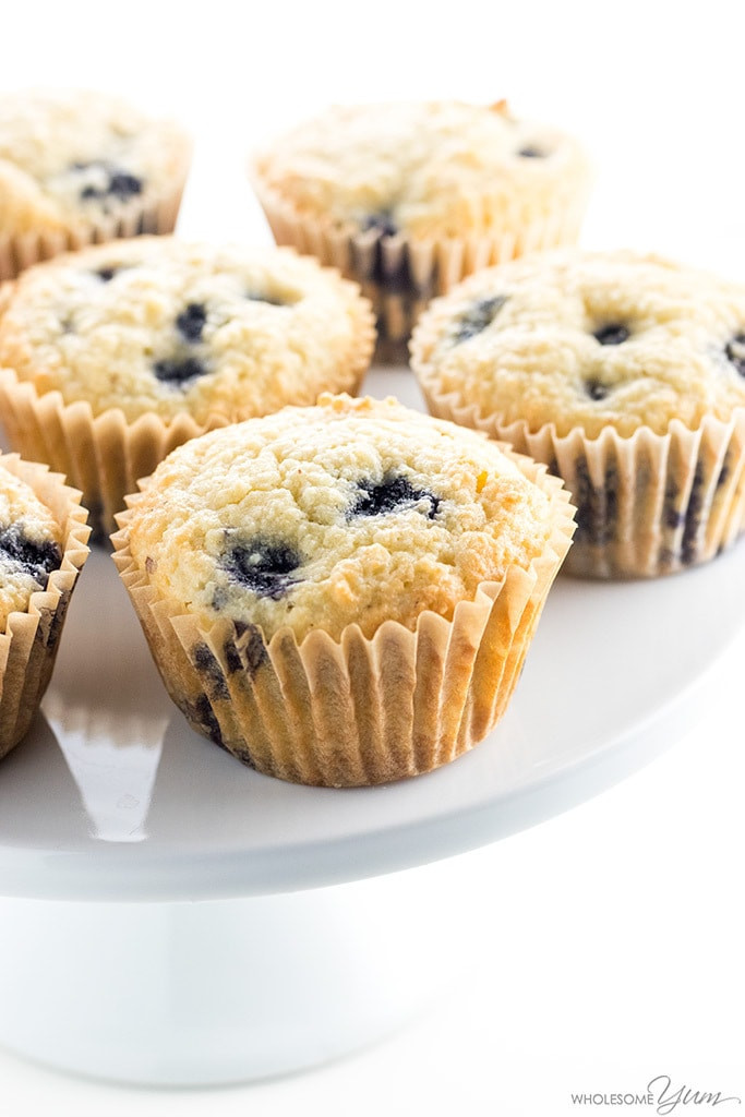 Blueberry Keto Recipes
 Keto Low Carb Paleo Blueberry Muffins Recipe with Almond Flour