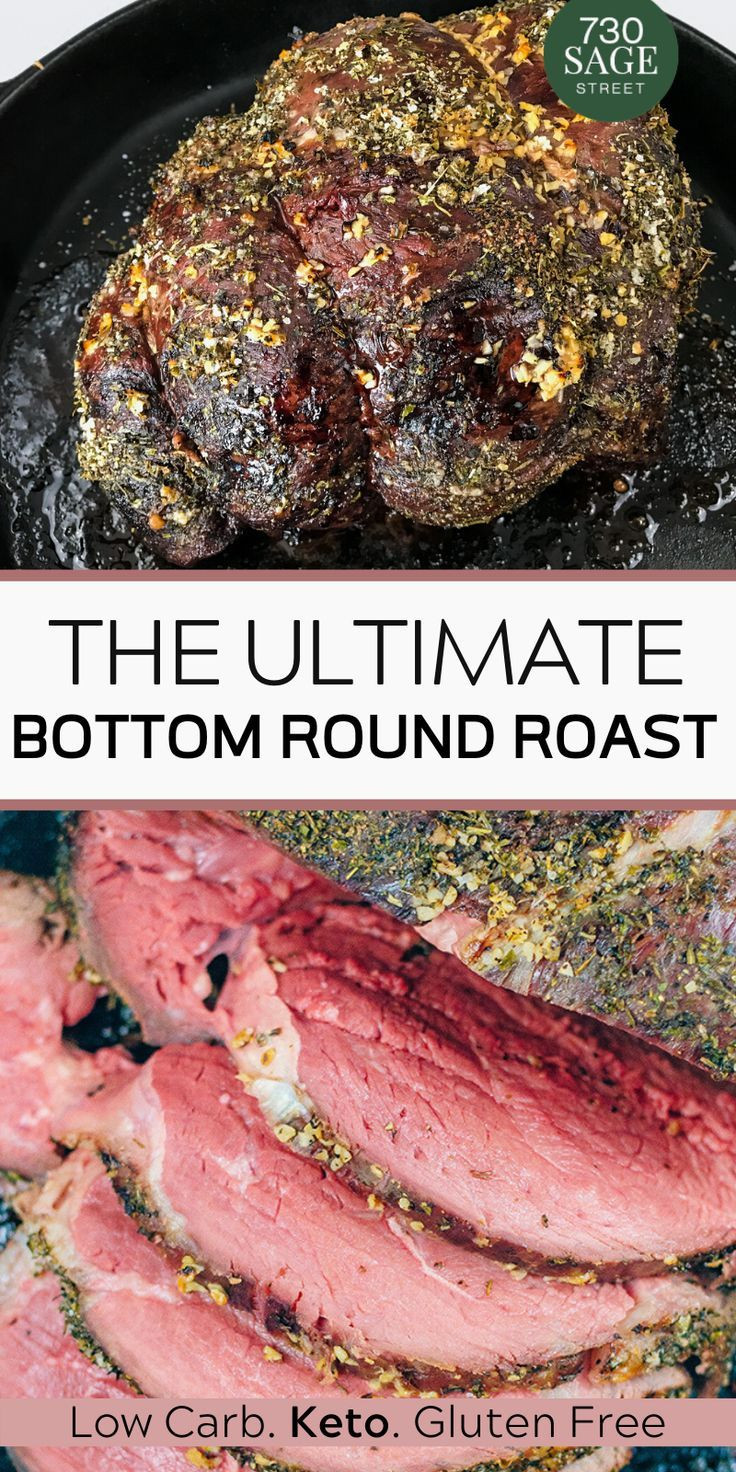 Bottom Round Roast Slow Cooker Keto
 This Bottom round roast recipe is super easy to make