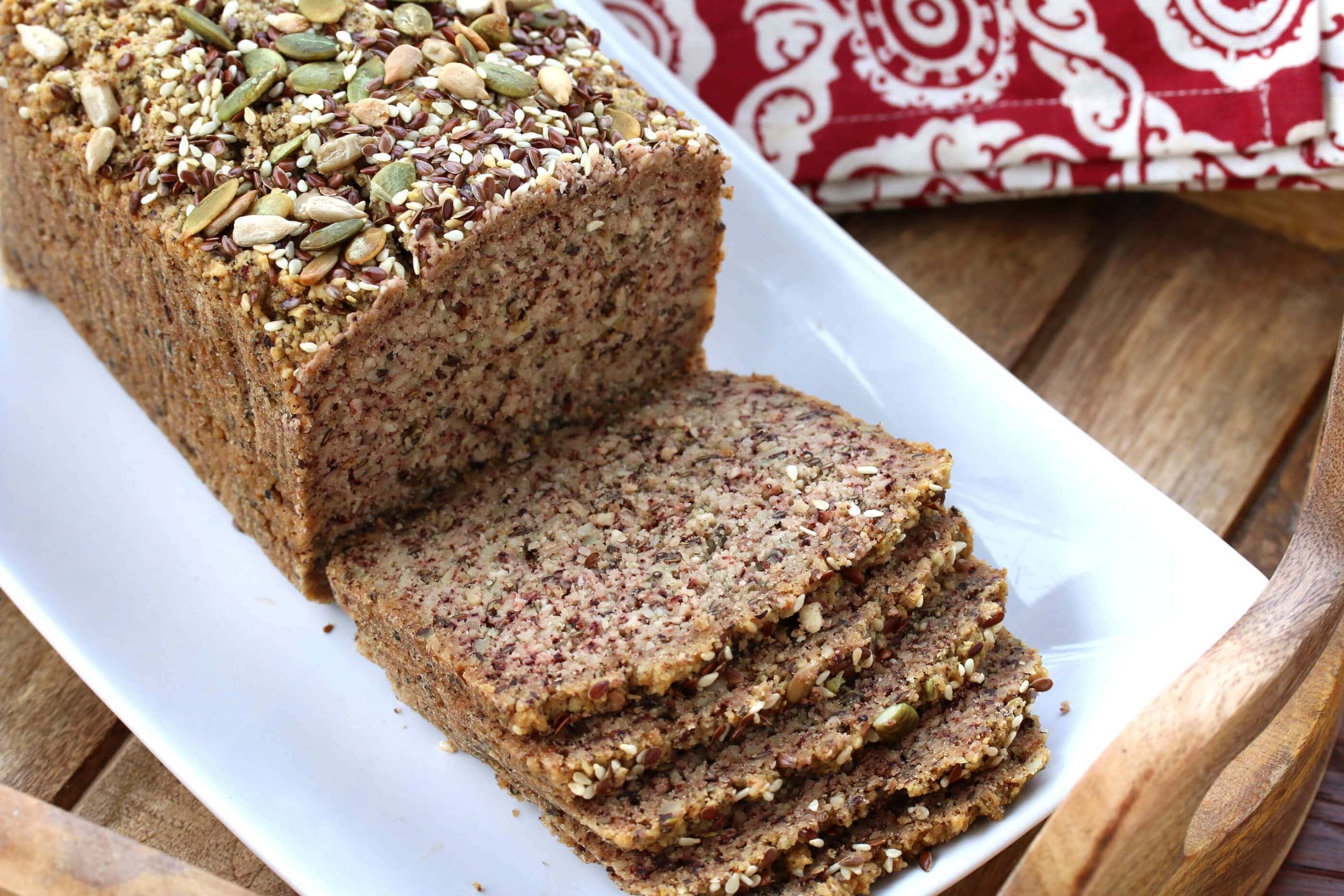 Bread And Carbs
 Low Carb High Protein Nut & Seed Bread Paleo The
