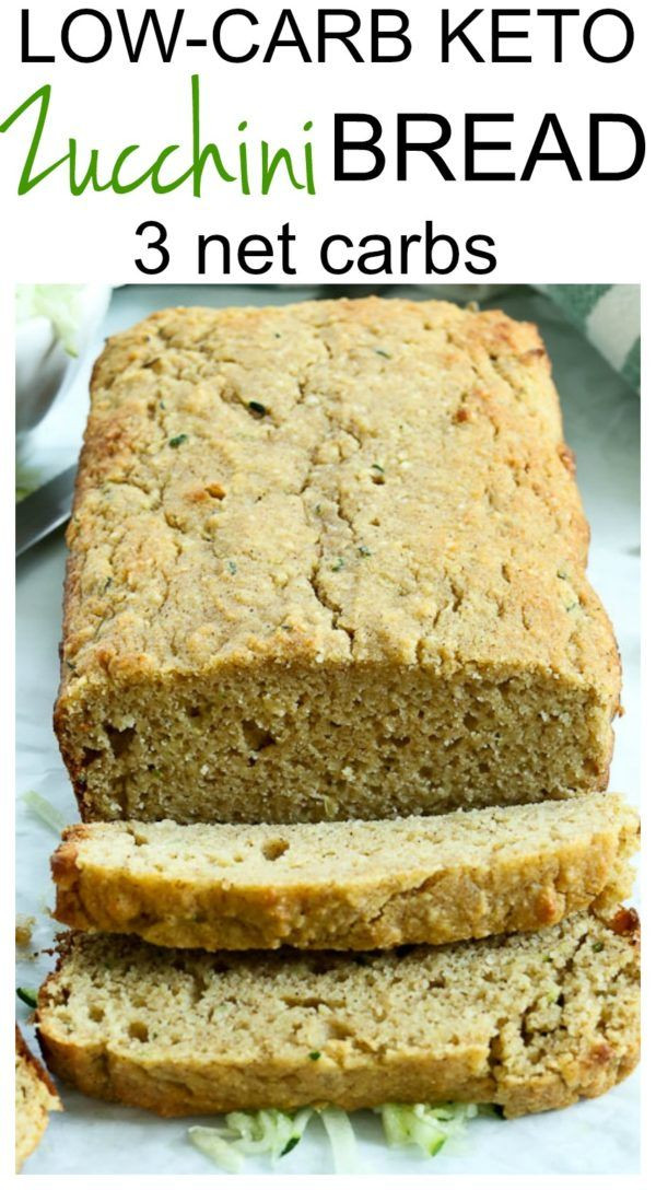 Bread Has Carbs
 This Low Carb Keto Zucchini Bread Recipe has only 3 net