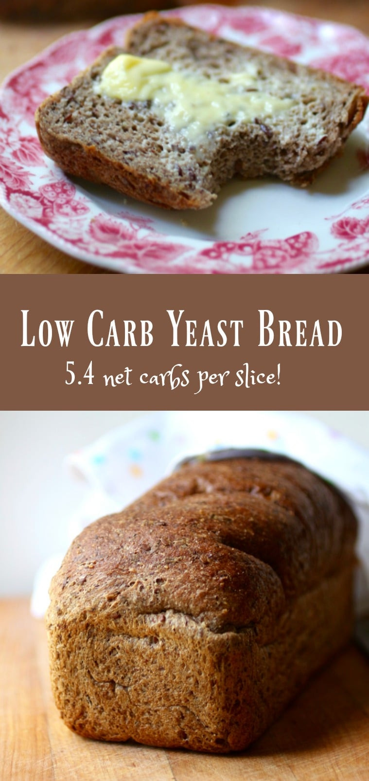 Bread Has Carbs
 Low Carb Yeast Bread Keto Sandwich Bread lowcarb ology