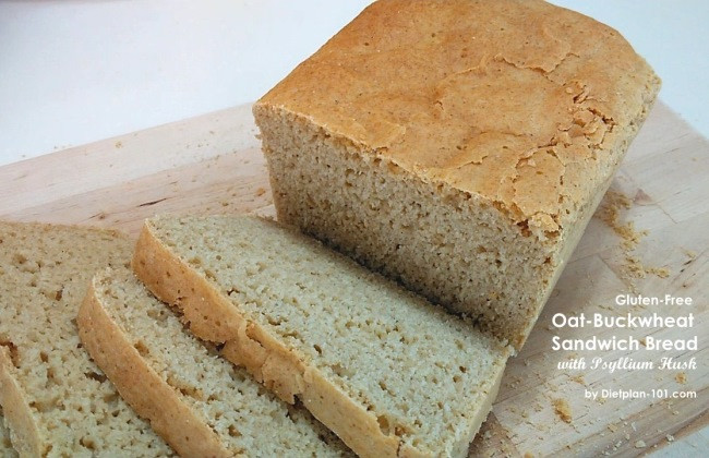 Bread With Psyllium Husk
 Gluten Free Oat Buckwheat Sandwich Bread with Psyllium