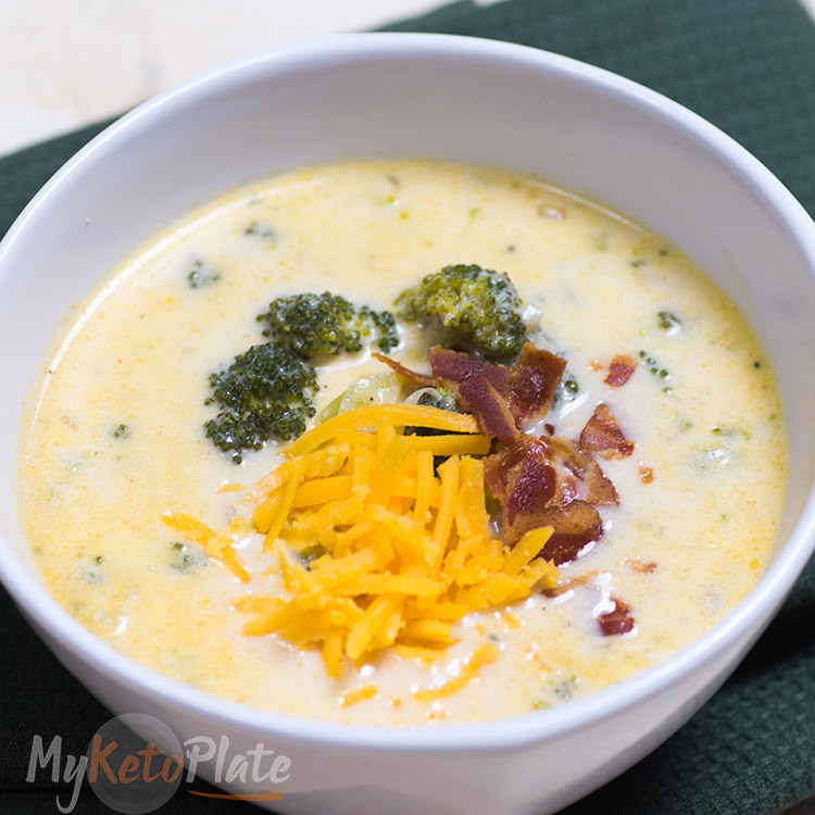 Broccoli Cheese Soup Crockpot Keto
 Keto Broccoli Cheddar Soup Creamy & Delicious MyKetoPlate