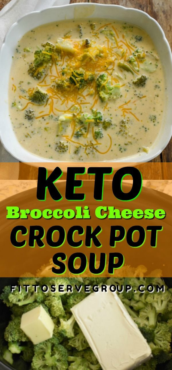 Broccoli Cheese Soup Crockpot Keto
 Keto Broccoli Cheese Crock Pot Soup Yummy Recipes