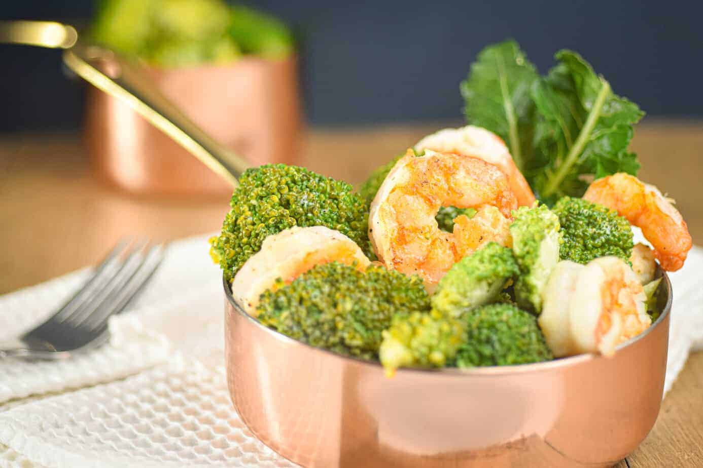 Broccoli Shrimp Keto
 Keto Parmesan Shrimp and Broccoli