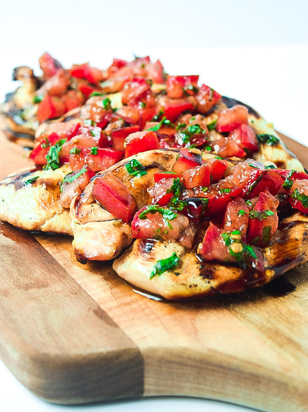 Bruschetta Chicken Keto
 Whole30 Bruschetta Grilled Chicken Paleo Keto • Tastythin