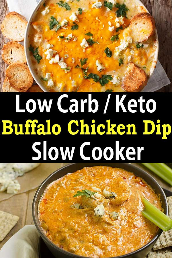 Buffalo Chicken Dip Crock Pot Keto
 Keto Slow Cooker Buffalo Chicken Low Carb Crock Pot