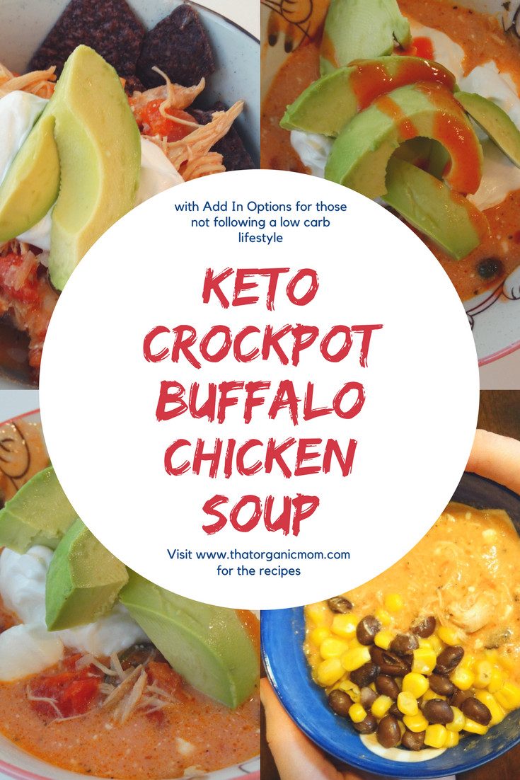Buffalo Chicken Soup Crockpot Keto
 Keto Crockpot Buffalo Chicken Soup Low Carb with Options