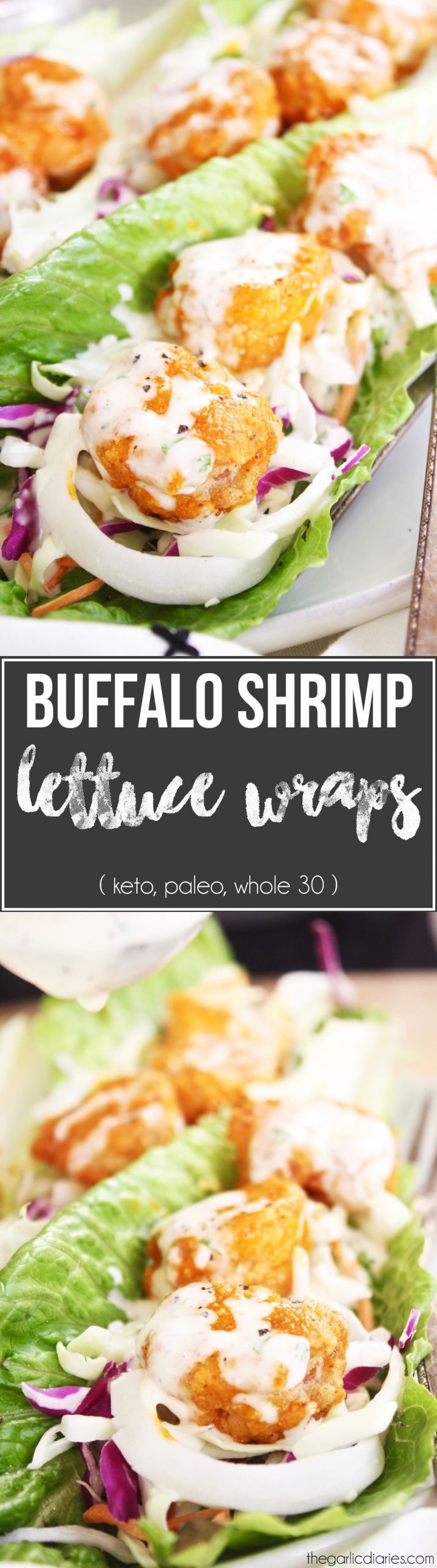 Buffalo Shrimp Keto
 Buffalo Shrimp Lettuce Wraps keto paleo whole 30