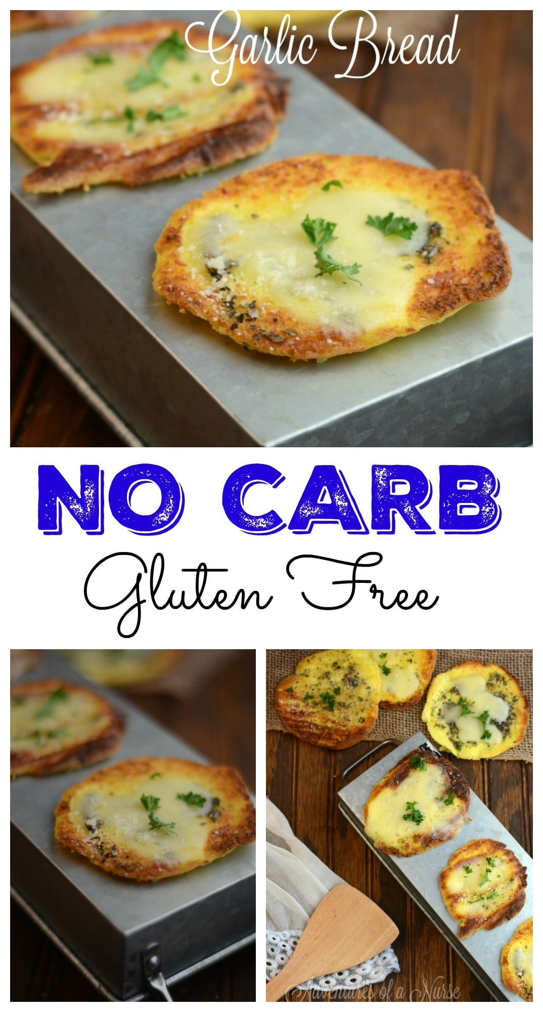 Carb Free Bread
 Carb Free Gluten Free Garlic Bread