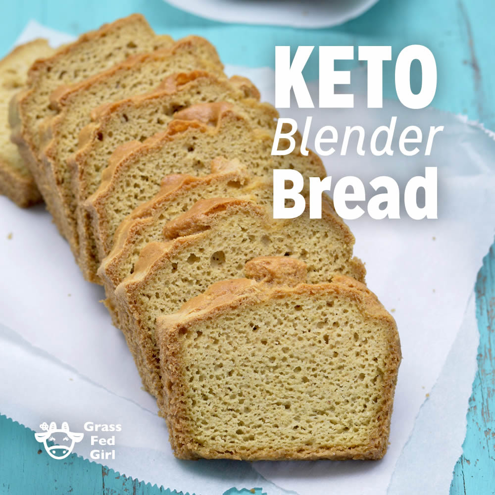 Carb Less Bread
 Easy Low Carb Keto Blender Bread Recipe