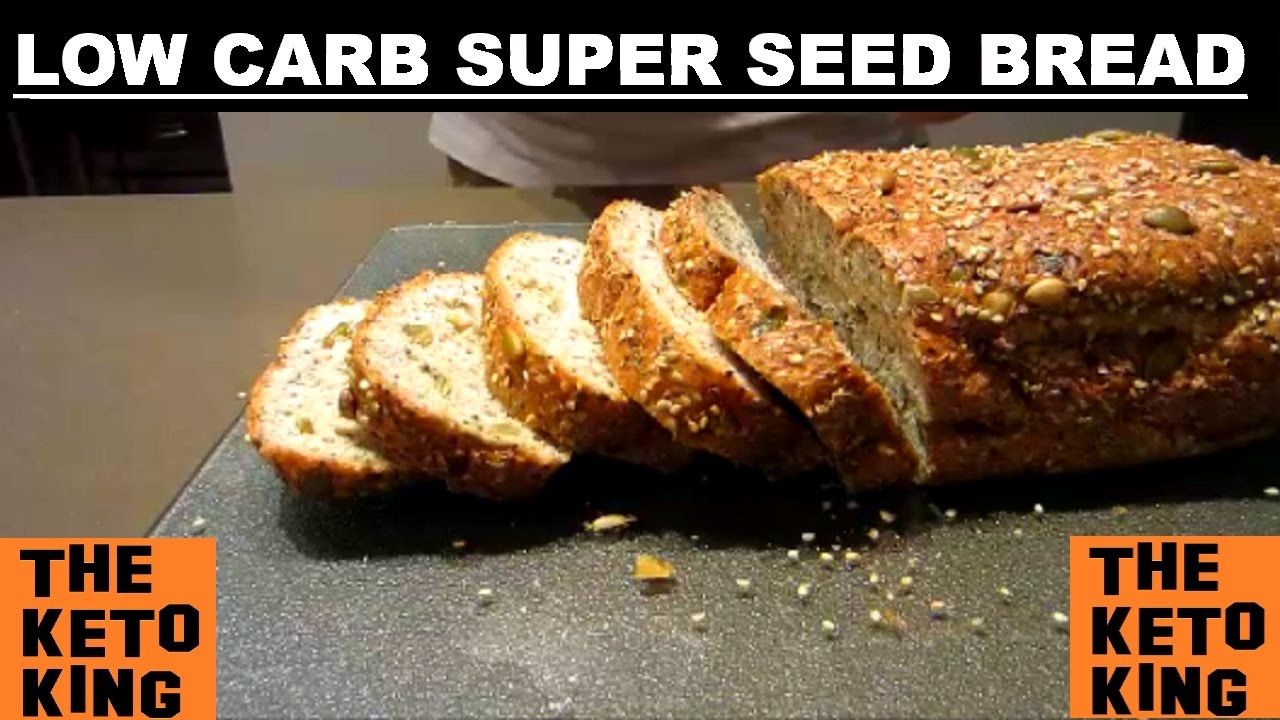 Carbs Bread Slice
 Low Carb Super Seed Bread