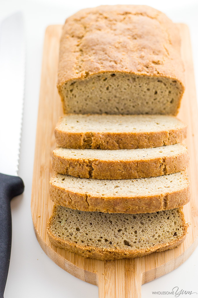 Carbs In Almond Flour Bread
 Easy Low Carb Bread Recipe Almond Flour Bread Paleo