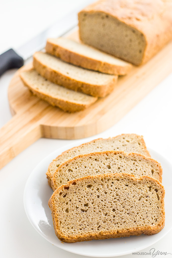 Carbs In Almond Flour Bread
 Easy Low Carb Bread Recipe Almond Flour Bread Paleo