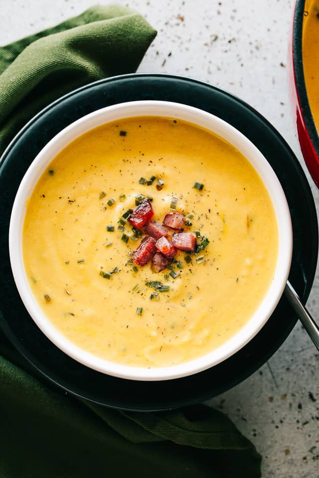 Cauliflower Keto Soup
 Cauliflower Cheese Soup Recipe