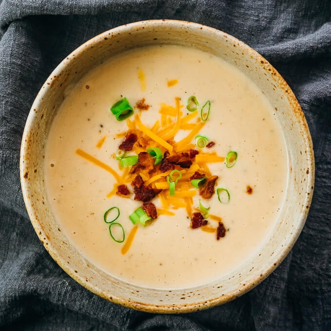 Cauliflower Keto Soup
 Keto Cauliflower Cheese Soup With Bacon